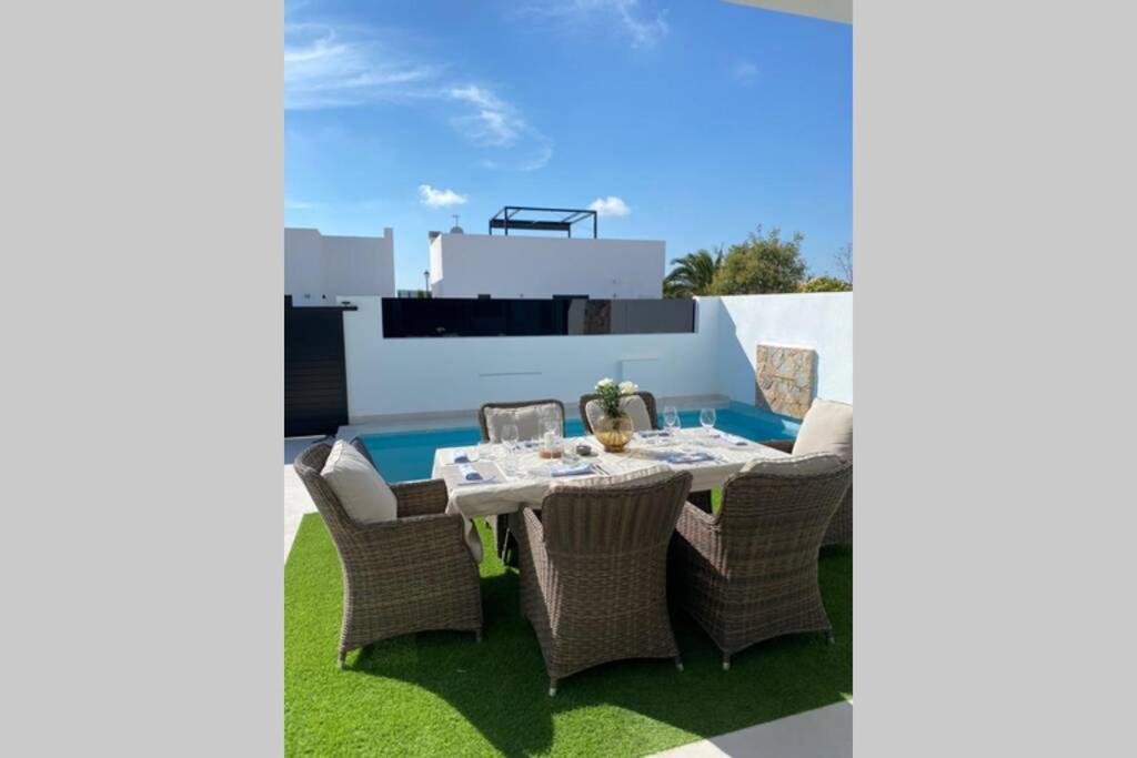Premium strandnära Villa Lo Pagan -byggd 2020 San Pedro del Pinatar Exteriör bild