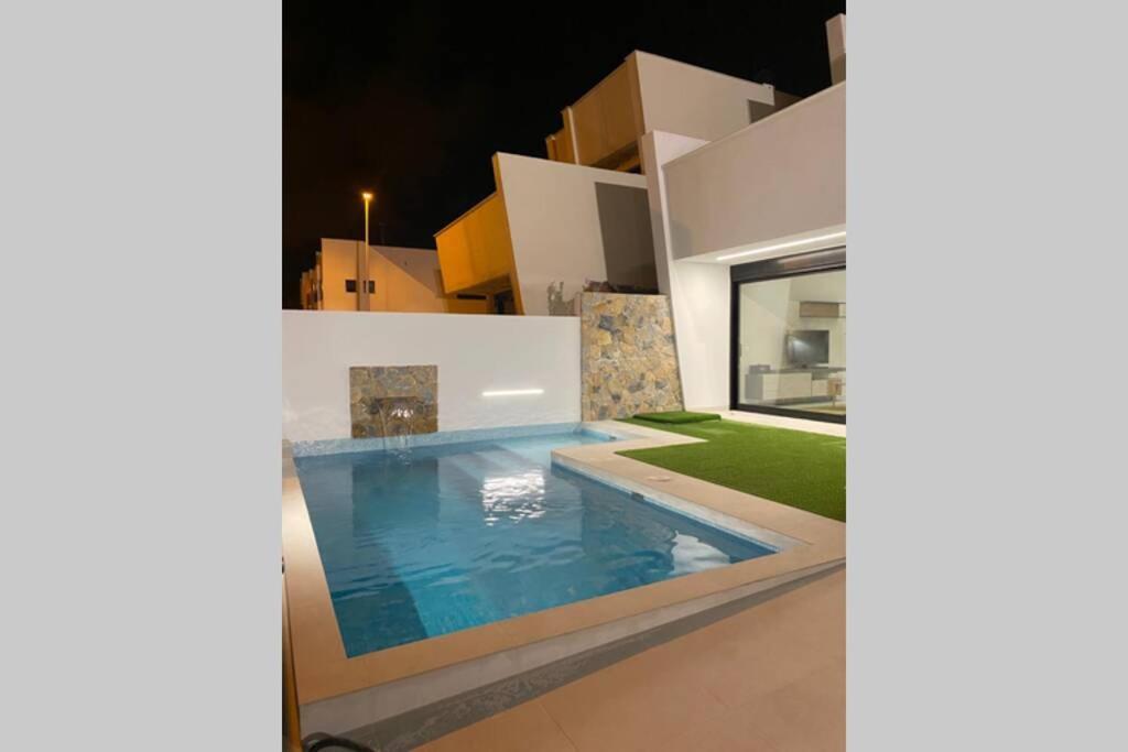 Premium strandnära Villa Lo Pagan -byggd 2020 San Pedro del Pinatar Exteriör bild