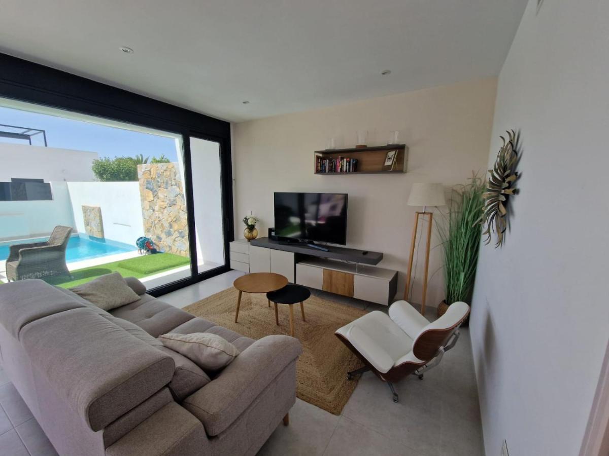 Premium strandnära Villa Lo Pagan -byggd 2020 San Pedro del Pinatar Exteriör bild